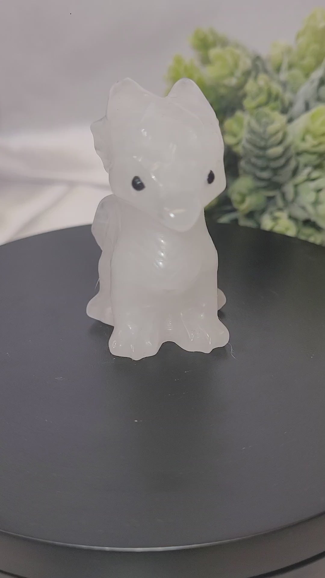 Milky Quartz Dragon
