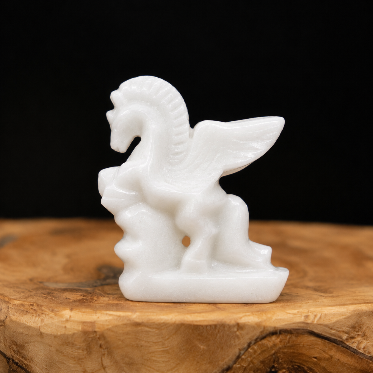 Gemstone Pegasus Carving | Choose Your Crystal | Approx. 2.4"